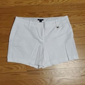 Nautical white shorts